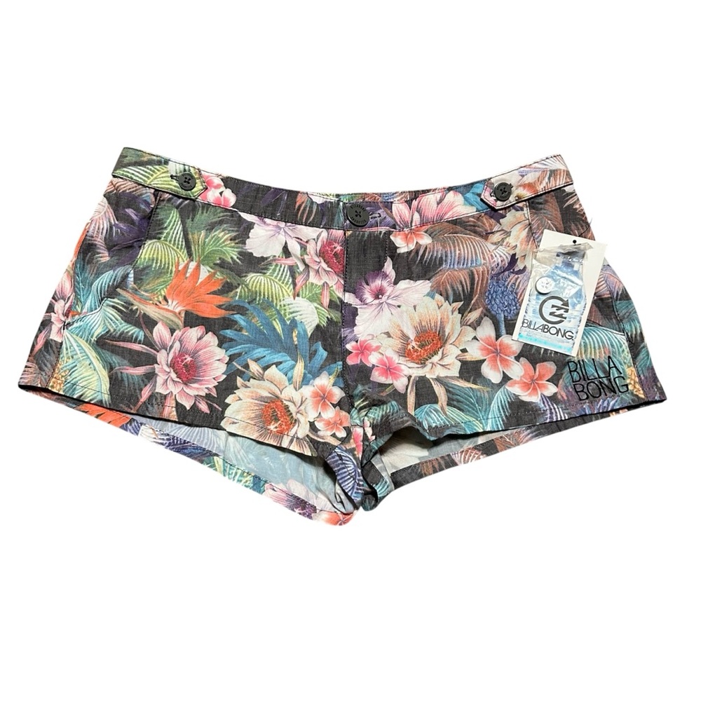 New Billabong Swim Low Rise Shorts - Floral
